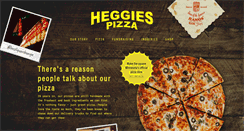 Desktop Screenshot of heggiespizza.com